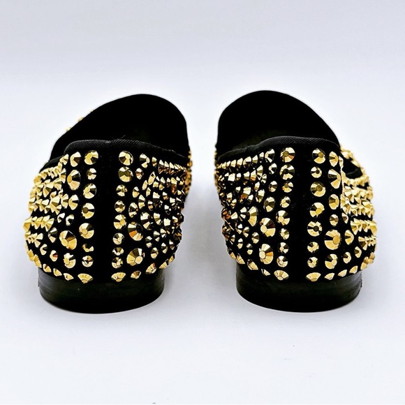 GIUSEPPE ZANOTTI Flats with Swarovski crystals.Size 41. Stunning and Sparkly - Picture 5 of 5